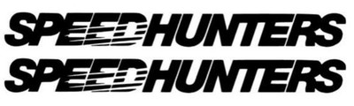 2x Speedhunters,  Autoaufkleber ,Sticker ,Tuning Auto Car, Racing, 20cm