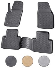 3D Gummi Fussmatten für VOLVO C30 | BJ 2006 - 2013 | passgenau mit Rand