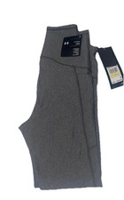 Under Armour HeatGear High Rise Legging Compression Fit Women  s Medium Gray