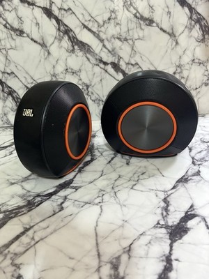 JBL Pebbles 2.0 USB Powered PC Computer Speakers Silver Tested & Works