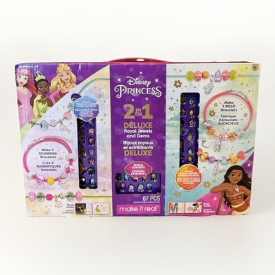 Disney Princess 2-in-1 Deluxe Royal DIY Jewels & Gems Kit
