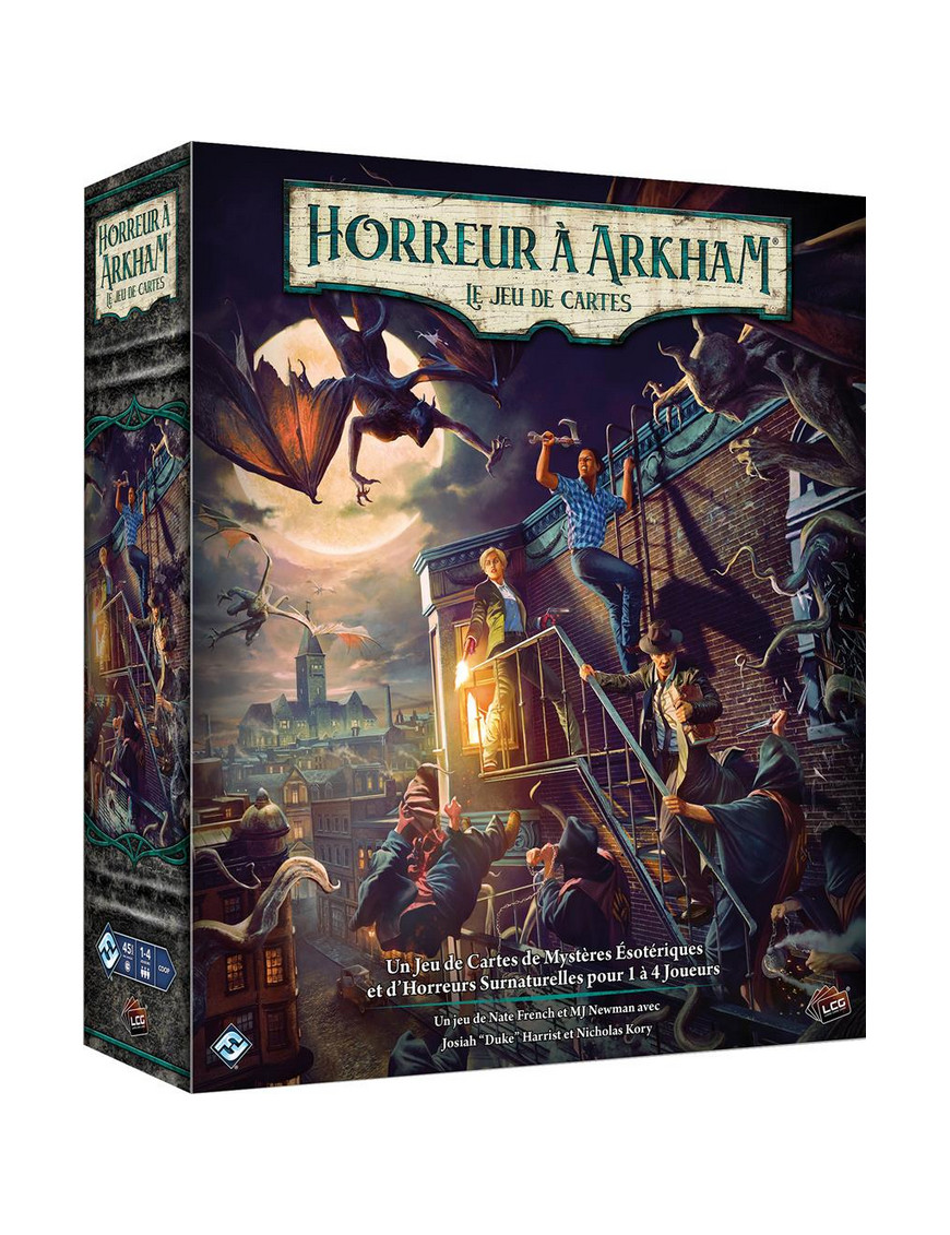 Horreur à Arkham JCE Édition 2026 FR Coffret de Cartes Premium FGAHC100FR