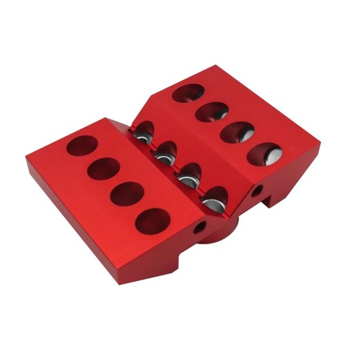 Aluminum Alloy Drill Hole Guide Jig Woodworking Hole Drill Cable Railing - Photo 6/12