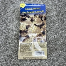 Natural Beeswax 1 lb Block By Yaley Open Wrapper Candle Making NEW