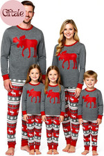 Family Matching Cotton Pajamas Sets