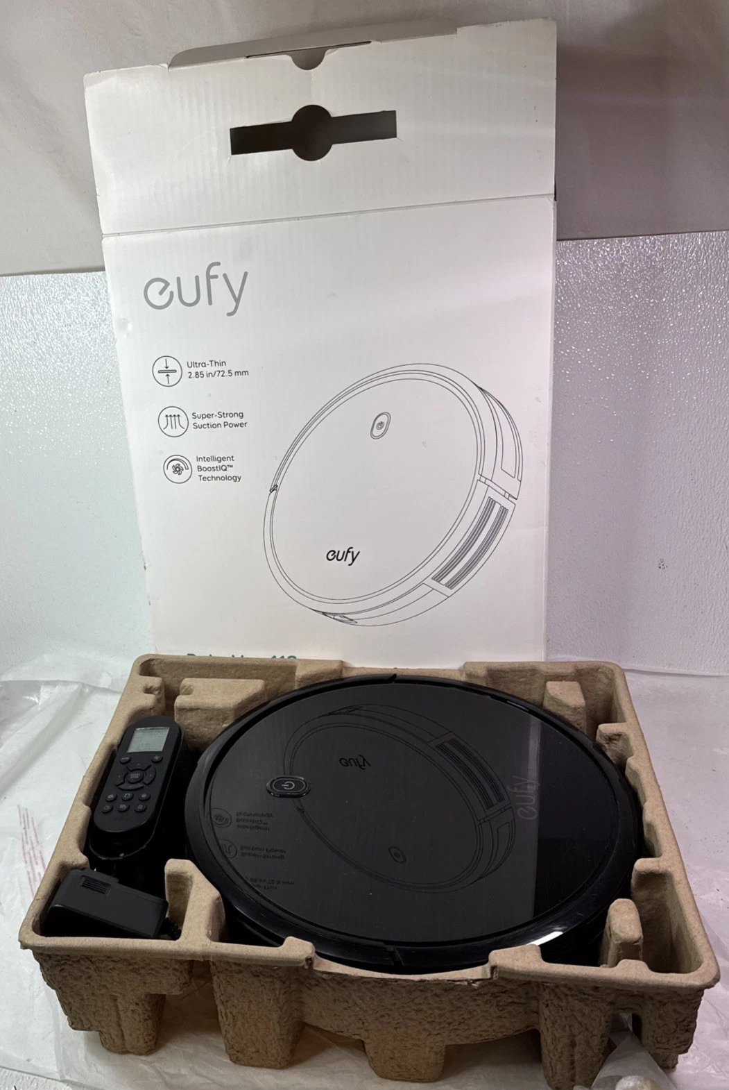 eufy Robot Vacuum Cleaner 11S Self-Charging 1300PA Automatic Sweeper - Tested