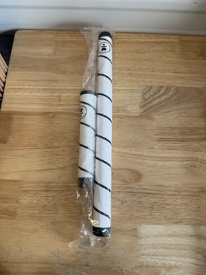 NEW 2 pc White LAB Golf Putter Grip - Split Grip | eBay