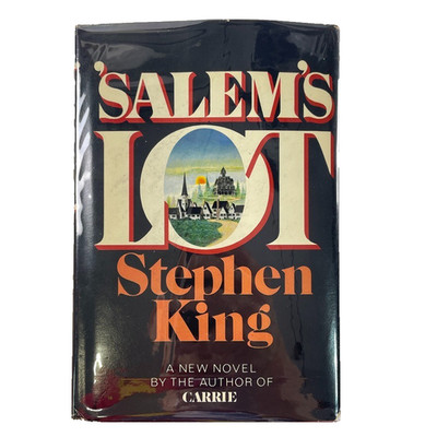 'Salem's Lot by Stephen King - Doubleday 1975 - HC/DJ Book Club Edition