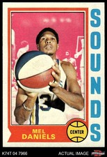 1974 Topps #192 Mel Daniels Sounds (Pros) New Mexico 8 - NM/MT
