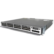 Cisco WS-C3850-48U-S 48-Port GbE UPoE Switch w/ 1x 1100WAC PSU & C3850-NM-4-1G