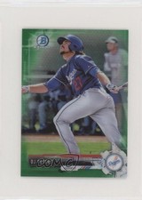 2017 Bowman Chrome Minis Prospects Green Refractor 21/99 DJ Peters #BCP208 0x1