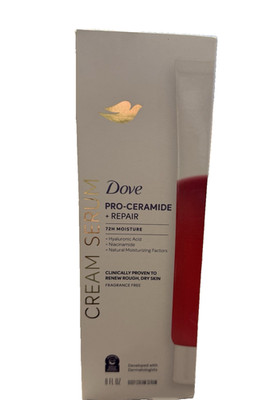Dove Pro-Ceramide + Repair Cream Serum 8 oz 1 Pack New