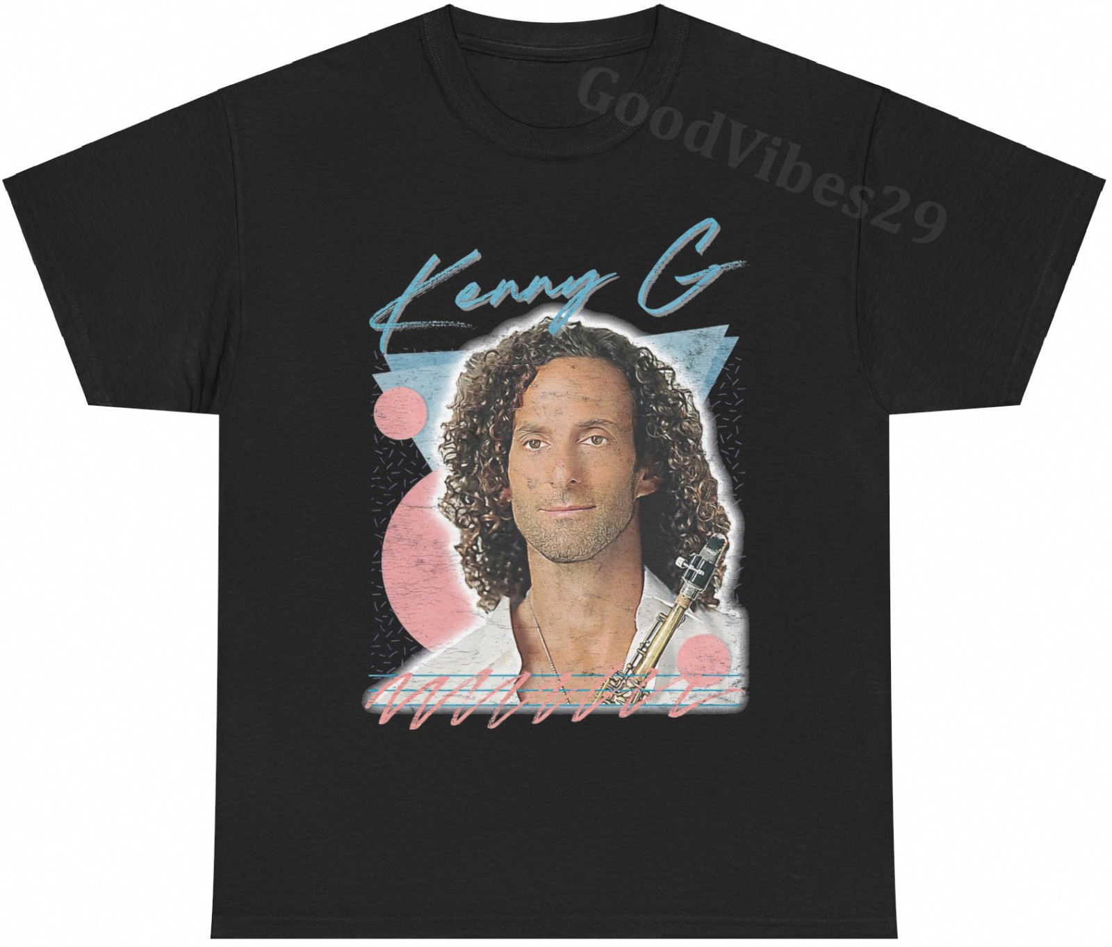 Kenny G Saxophone Tribute 90s Vintage Gift T-Shirt S-5XL Men Women Unisex