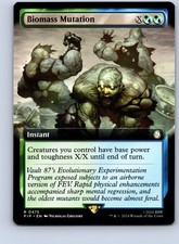 MAGIC TG: Universes Beyond: Fallout #475 Biomass Mutation (Extd Art) Rare .M2A