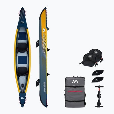 Aqua Marina TOMAHAWK AIR-K 2 Personen Kajak inflatable Kanau Tourenkajak Paddel