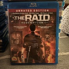 The Raid: Redemption 2012 - Unrated BLU-RAY - Gently Used - Fast to Ship