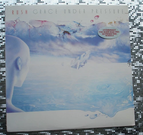 Rush ~ Grace Under Pressure ~ SEALED 1984 LP w/HYPE STICKER   Mercury  818 476-1