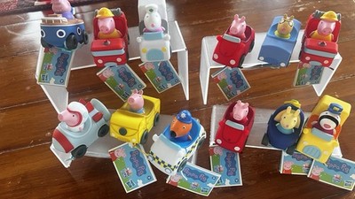 Peppa Pig Wheelin Friends 12 Cars In All.  They Still Have New Tags.