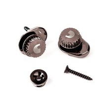 D'Addario Universal Strap Locks Black