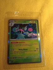 Pokemon Card Meowscarada 018/159 Reverse Holo Journey Together JTG