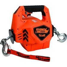 Mile Marker Rhino Pull 1000 24 Volt Dc Portable Winch 1000-lb. Capacity