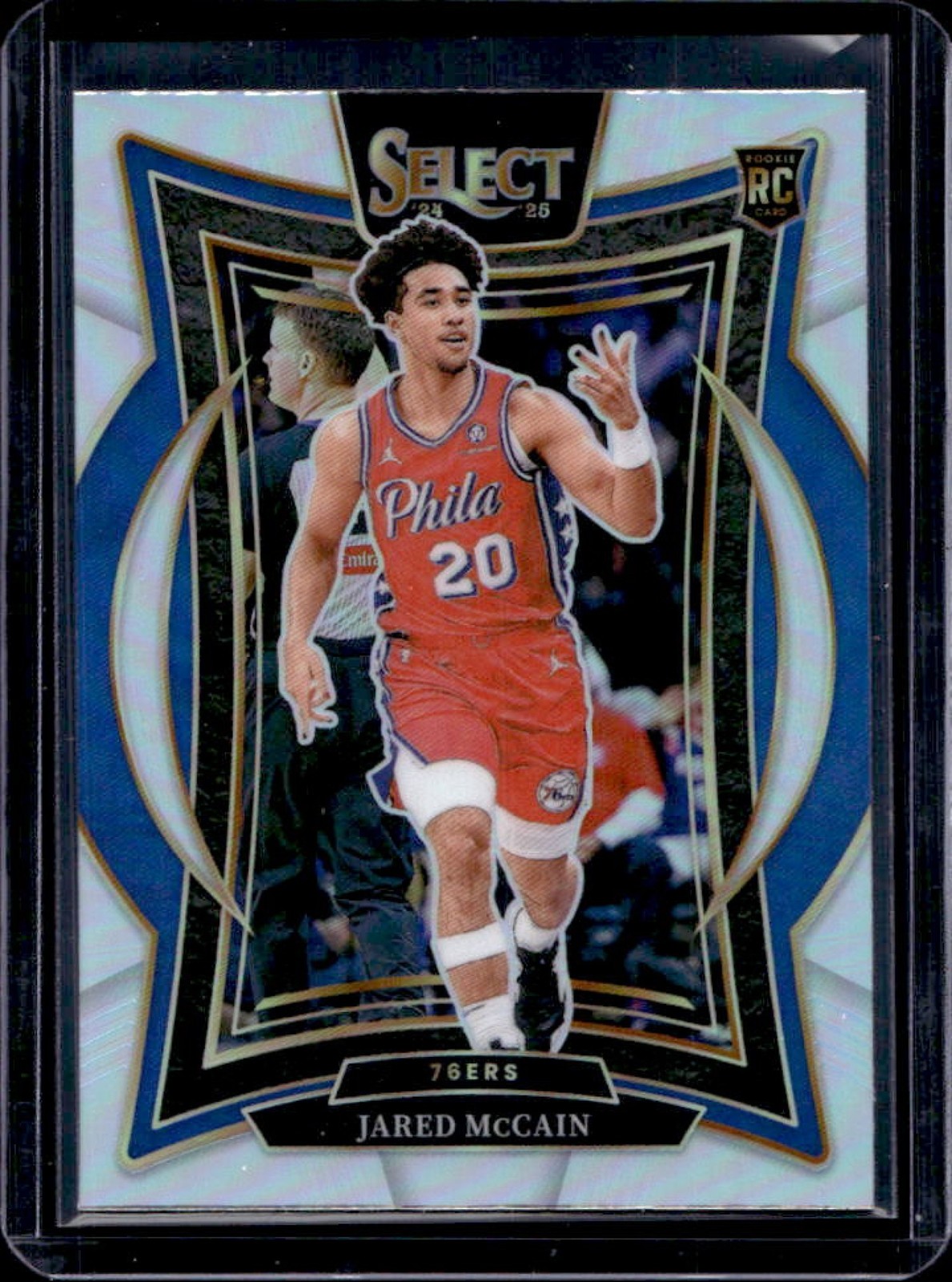 2024-25 Select Jared McCain Concourse RC Silver Prizm #82 76ers