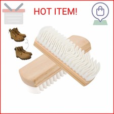 2Pcs Suede Brush for Shoes, Nubuck Brush, Suede Shoe Brush and Eraser, Rubber Sh