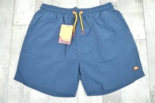 Image of Men's Ellesse Navy Blue Swim Mesh Shorts Medium