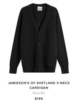 Jamieson s Of Shetland V Neck Cardigan 42