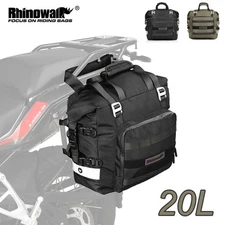 Rhinowalk Motorcycle Side Bag Waterproof Quick Release 20L 1pc Luggage Bag
