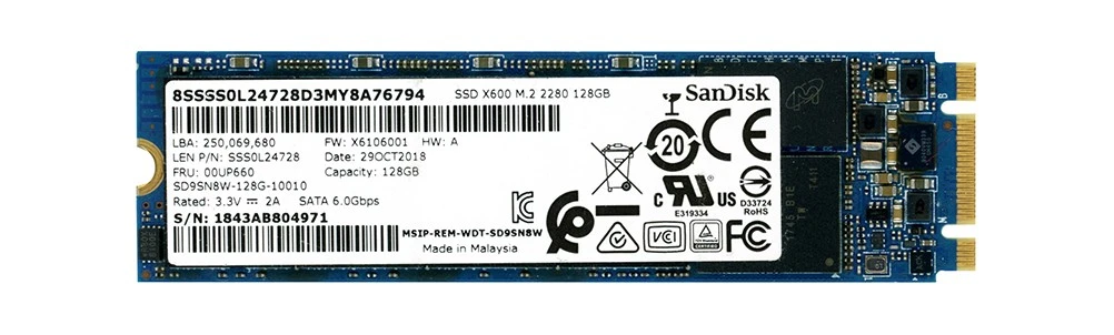 SanDisk SATA II 128 GB Solid State Drives for sale | eBay