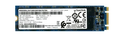 SanDisk SSD X600 128GB TLC SATA III M.2 SD9SN8W-128G-1001 - Bild 1 von 2