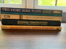 Building Construction: Principles, Materials, Drawings & Plans Book Bundle (5)