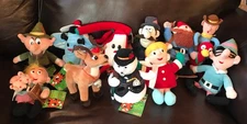 Vtg 1999 CVS Rudolph Island of Misfit Toys Plush Set Of 11 Stuffins- V. Nice : )