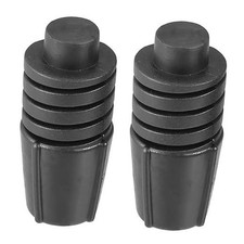 2 Pcs Car Hood Rubber Bumper Hood Bumper Stops Cushion Stoppers Black Rubber
