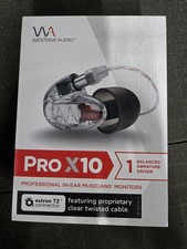 Westone Audio Pro X10 Earphones - Clear