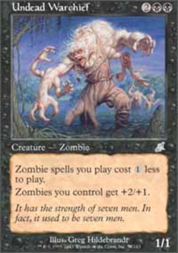 [1x] Undead Warchief Near Mint, English Scourge MTG Magic