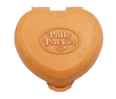 Polly Pocket Heidis Alpine Chalet Bluebird - ohne Figuren  - Orange - Herz
