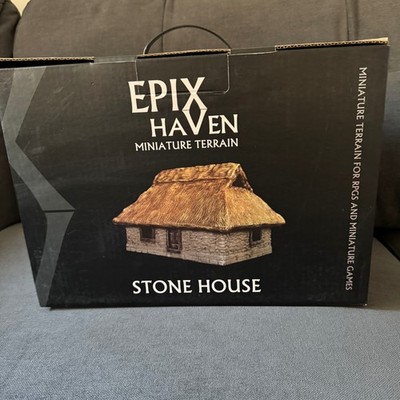 EPIX HAVEN GELÄNDESTEINHAUS 28mm (3,5KG) D&D Dungeons & Dragons Zwergenschmiede