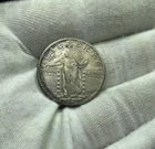 1927-P Standing Liberty Quarter Nice AU Great Strike O310