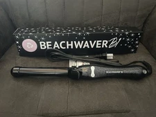 Beachwaver B1 Rotating Curling Iron Black GLITTER  New In box