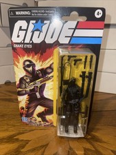 Hasbro Gi Joe Retro Collection Snake Eyes 3.75    Figure