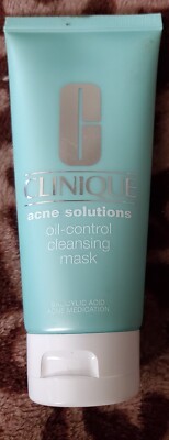 Clinique Acne Solutions Oil Control Cleansing Mask 3.4oz 100 mL Full size NEW