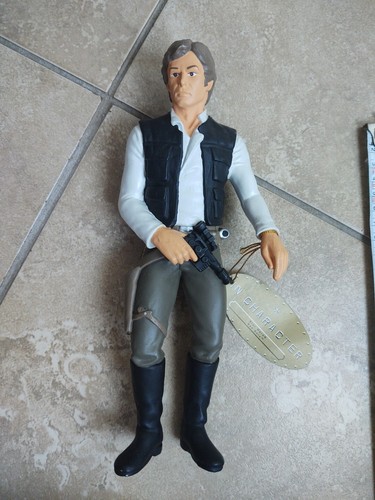 STAR WARS 3 Vinyl Figures 1993 Rare Luke X-Wing & Han Solo, Darth Vader Suncoast - Picture 14 of 24