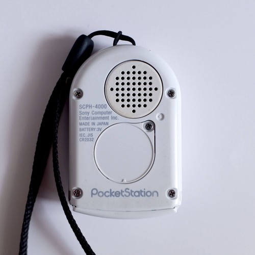 Consola PS1 POCKET STATION BLANCA SCPH-4000 Sony Oficial Playstation con Correa - Imagen 4 de 9