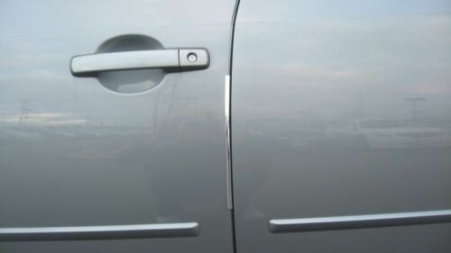 FOR BMW 8 INCH CHROME DOOR EDGE GUARD PROTECTORS TRIM MOLDING 4PC a - Picture 4 of 5
