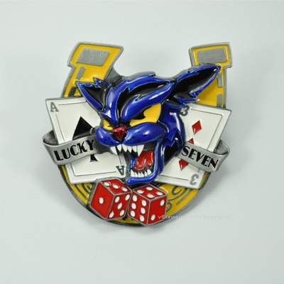 rockabilly belt buckle