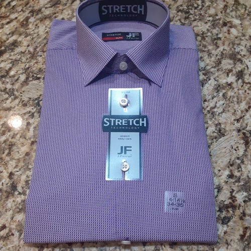 JF J. Ferrar Men's Dress Shirt Easy 