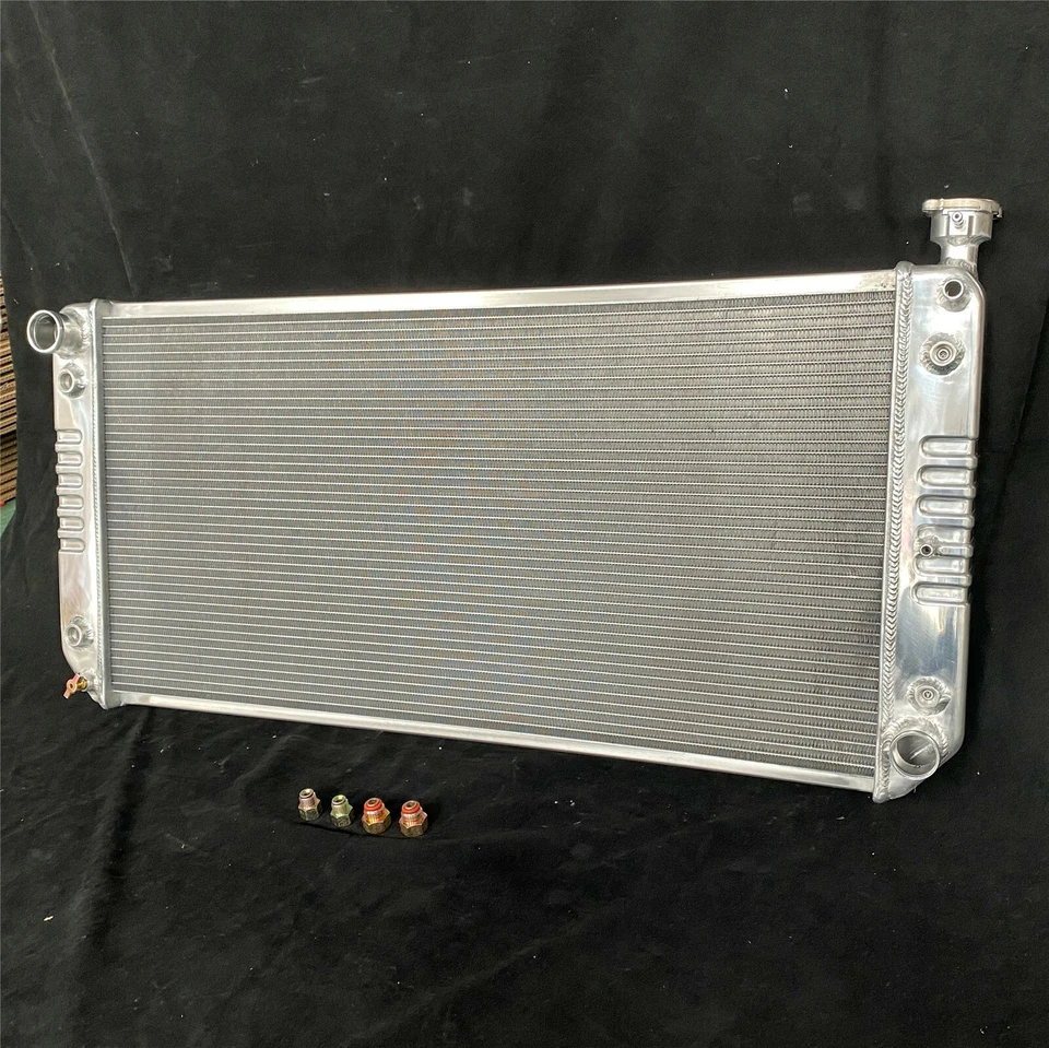KKS 3 Row Radiator For 88-93 Chevy Gmc C/K 1500 2500 3500 Pickup V8 6.2 34" Core Foto 4 de 4