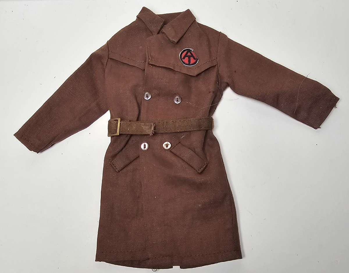 Vintage GI Joe Adventure Team Secret Agent Trench Coat & Bullet